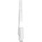Ekena Millwork Ericson Architectural Grade PVC Gable Bracket, 72"W x 24"H x 2"D x 6"F, 8/12 Pitch GBP072X24X0206ERI00 - alternate 2